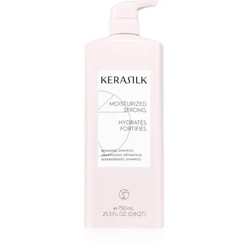 KERASILK Essentials Repairing Shampoo čisticí a vyživující šampon pro suché a poškozené vlasy 750 ml