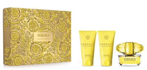 Versace Yellow Diamond - EDT 50 ml + tělové mléko 50 ml + sprchový gel 50 ml