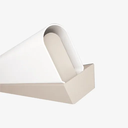 LUCIS nástěnné svítidlo AULA 26,5W LED 3000K akrylátové sklo argento dorato AU3.L3.1500.70