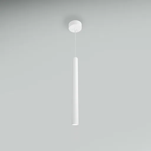 CENTURY Závěsné LED svítidlo STYLO válcové bílé 33x500mm 5W 230V 60d 4000K IP20 závěs 150cm