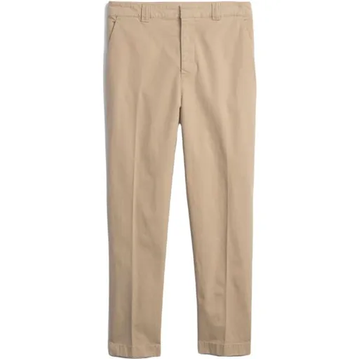 GAP STRAIGHT UP Dámské kalhoty, béžová, velikost