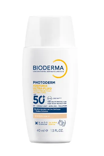 BIODERMA Photoderm XDefense ultrafluidní ochrana SPF50+ velmi světlá 40 ml