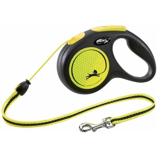 FLEXI NEON REFLECT M Flexi vodítko, reflexní neon, velikost