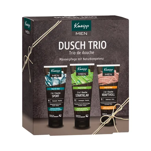 Kneipp Sprchové trio pro muže dárková sada 3x75 ml