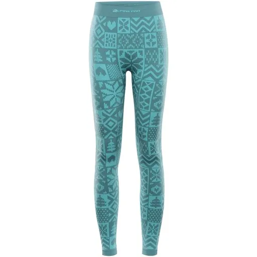 ALPINE PRO LESSA Dámské funkční prádlo, tyrkysová, velikost XL/XXL