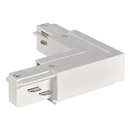 SLV BIG WHITE SPOJKA L pro vysokonapěťovou 3fázovou nástavnou přípojnici EUTRAC vnitřní, bílá 1001521