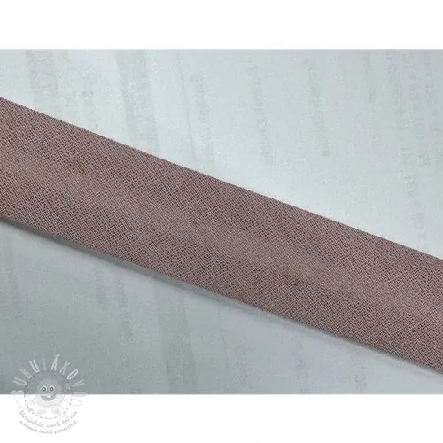 Lemovací proužek bavlna washed pink II.třída