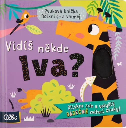 Vidíš někde lva? - Zvuková hmatová kniha