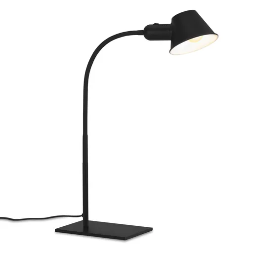 BRILONER Stolní lampa, 23 cm, 1x. E27, max. 10 W, černá BRILO 7407-015