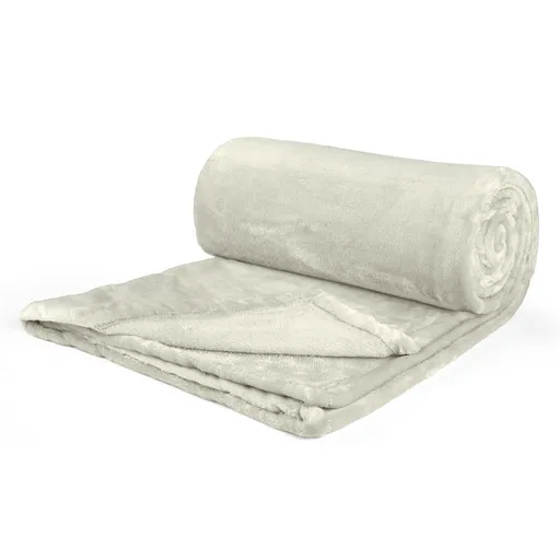 Polášek Mikroflanelová deka - Smetanová | 150 x 200 cm