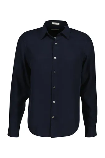 KOŠILE GANT REG LYOCELL SHIRT EVENING BLUE
