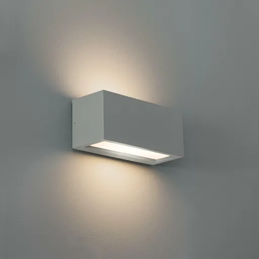 CENTURY Venkovní nástěnné svítidlo REVERSO E27 šedé IP65