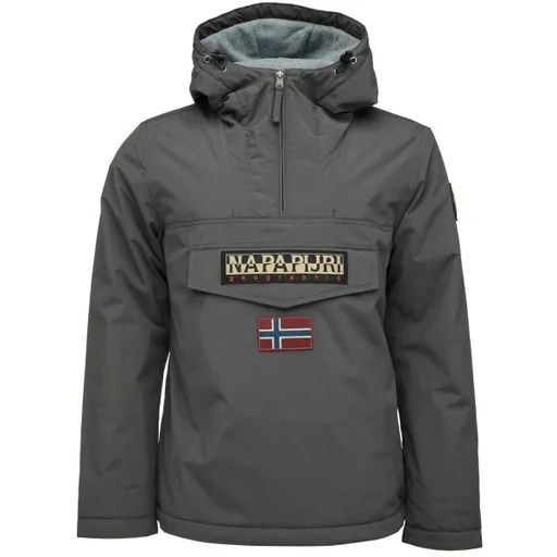 Napapijri RAINFOREST WINTER 3 Pánská bunda, tmavě šedá, velikost XXXL