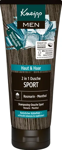 Kneipp Sprchový gel pro muže na tělo a vlasy Sport (Shower Gel) 200 ml