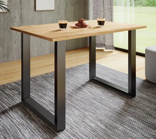 VCM Jídelní stůl Xona 140x50 U-nohy, dub medový