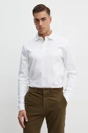 Bavlněné tričko s dlouhým rukávem BOSS Pado 30