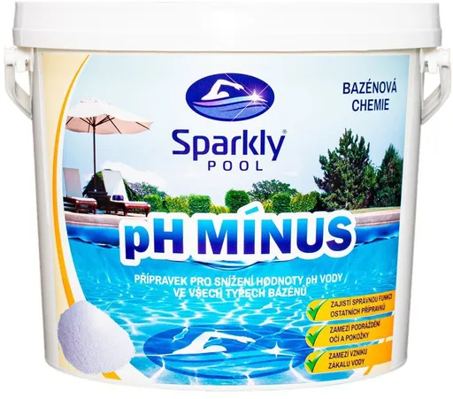 Sparkly POOL pH mínus 3 kg