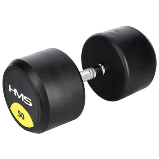 HMS HG PRO 50 KG Jednoruční činka, černá, velikost 50 KG