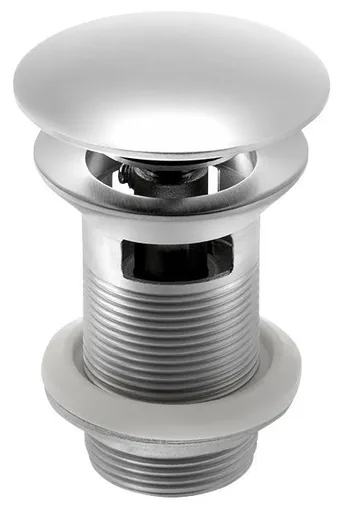 SAPHO MINIMAL umyvadlová výpust 5/4“, click-clack, velká krytka, nerez mat MI057