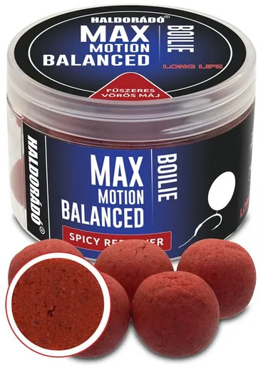 Haldorádó Boilies Balanced Max Motion 20mm 70g - Pikantní červená játra,Haldorádó Boilies Balanced Max Motion 20mm 70g - Pikantní červená játra