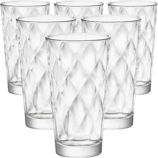 Bormioli Rocco 6dílná sada sklenic na long drink Kaleido, 370 ml, 370 ml
