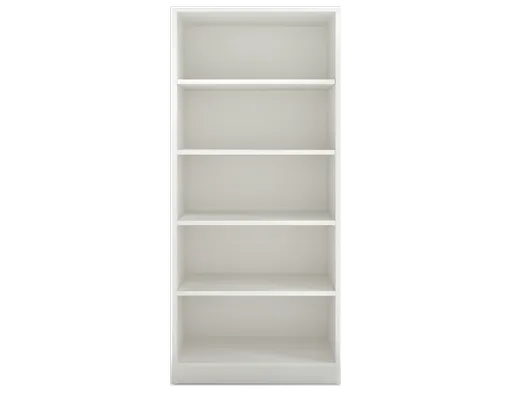 Samostatná police bílá