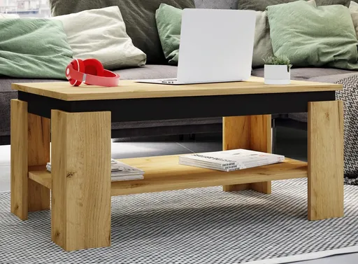 VCM Konferenční stolek Rolas, dub medový