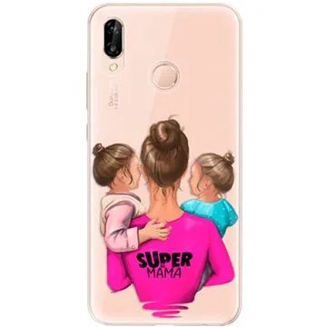 iSaprio Super Mama - Two Girls pro Huawei P20 Lite (smtwgir-TPU2-P20lite)