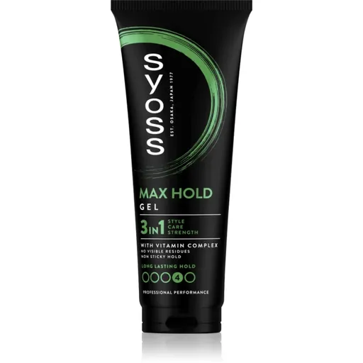 Syoss Max Hold gel na vlasy se silnou fixací 250 ml