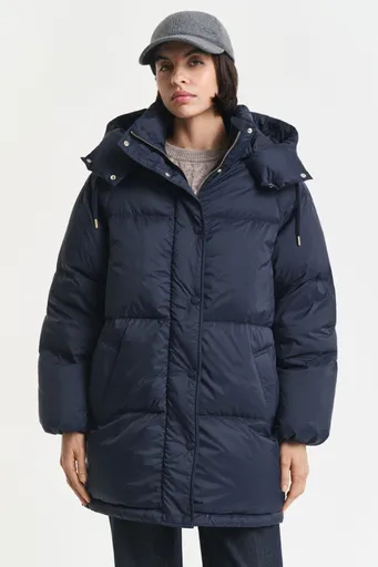 BUNDA GANT MID LENGTH DOWN JACKET EVENING BLUE