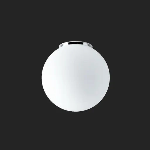 OSMONT STY61237 STYX 3 stropní/nástěnné skleněné svítidlo chrom / bílá IP65 3000 K 20W LED DALI