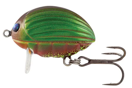 Salmo Wobler Lil' Bug Floating 3cm - Green Bug,Salmo Wobler Lil' Bug Floating 3cm - Green Bug