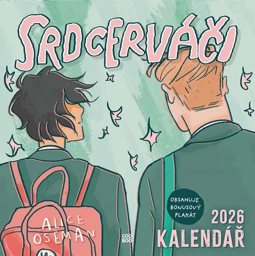 Srdcerváči - kalendář 2026 - Alice Osemanová