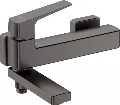 DEANTE Blur titanium vanová baterie, nástěnná se skládacím výtokem BQL_D12M