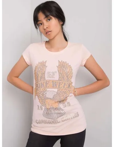 Dámské tričko HALEY světle růžové