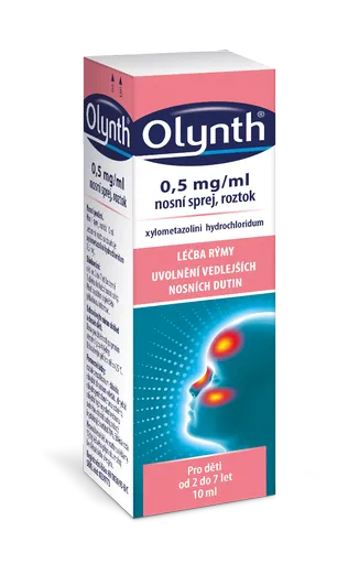 OLYNTH® 0,5 mg/ml nosní sprej, roztok 10 ml