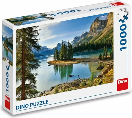 Puzzle Jezero Maligne 1000 dílků