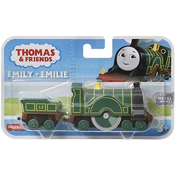 Fisher-Price Tahací kovová mašinka s vagónem (194735045624)