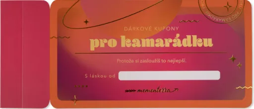 Dárkové kupony pro kamarádku
