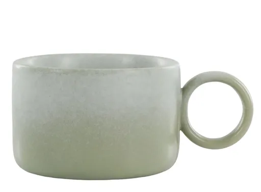 Zelený rustikální hrnek Valence Dusty Verte - 10*7,5 cm / 305 ml  61085821