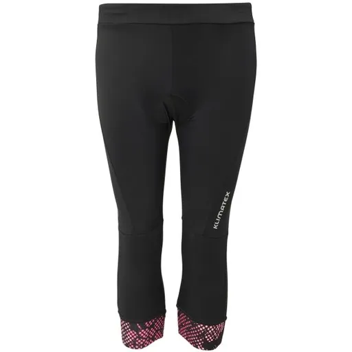 Klimatex KAUMI Dámské 3/4 cyklo šortky, černá, velikost