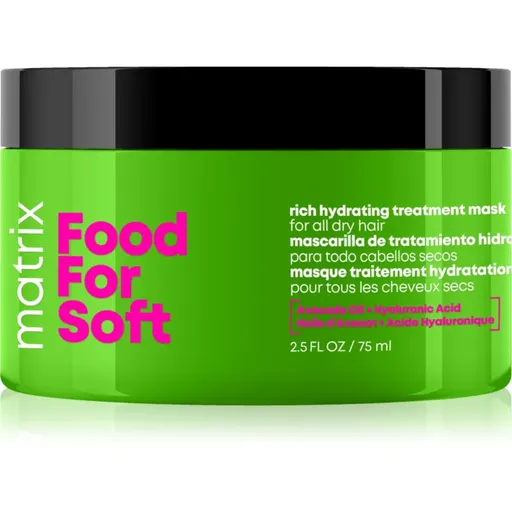 Matrix Food For Soft Hydrating Treatment Mask intenzivní hydratační maska na vlasy 75 ml