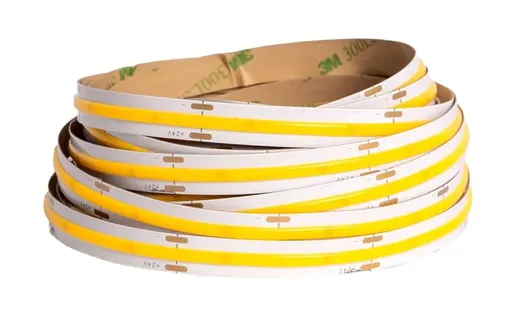 LED Solution COB LED pásek 10W/m 24V bez krytí IP20 Barva světla: Teplá bílá 191191