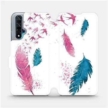 Flipové pouzdro na mobil Huawei Nova 5T - MR08S Pírka (5903516056583)