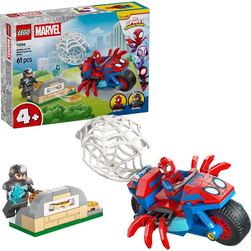 LEGO® 11206 Spidey na motorce vs. Rhino