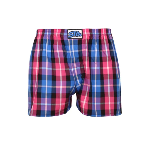 Styx Pánské trenky klasická guma vícebarevné (A932) XL