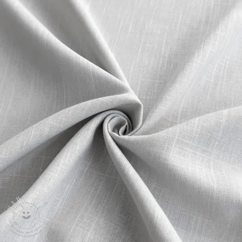 Viskóza se lnem PREMIUM light grey
