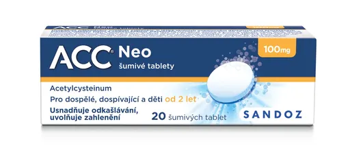 ACC NEO 100 mg 20 šumivých tablet