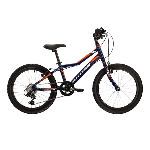 Dětské kolo Kross Hexagon Mini 1.0 SR 20" Gen 003 11" (120-140 cm) Navy / White / Orange