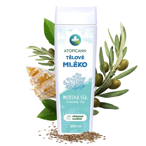 ATOPICANN přírodní tělové mléko pro citlivou pokožku - 250 ml - Annabis